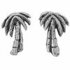 Island Palm Tree Post Earrings