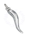 Large Italian Fertility Cow Bull Horn Charm