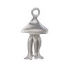 Sterling Silver 3D Jellyfish Man Of War Charm