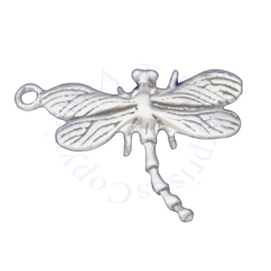 Large Dragonfly 3D Charm - Click Image to Close