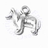 3D Standing Lassie Collie Dog Breed Charm