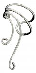 Right Only Long Wire Extension Middle Ear Cuff Attachable Loops
