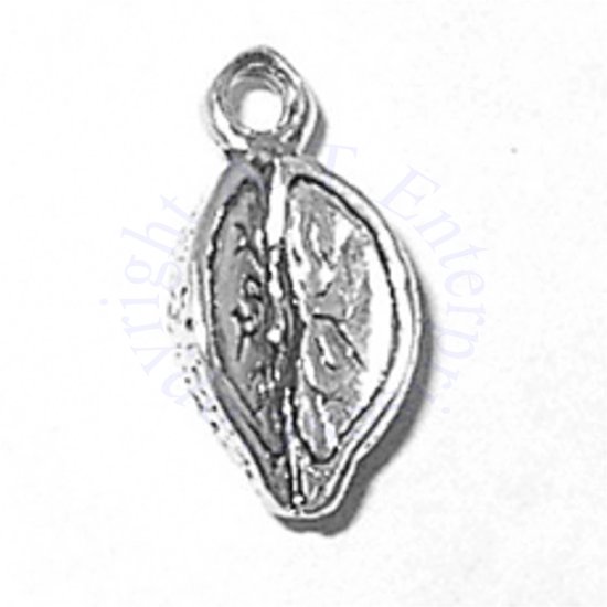 3D Sliced Lemon Fruit Charm - Click Image to Close