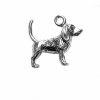 3D Large Beagle With Tail Up Dog Breed Charm