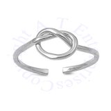 Adjustable Love Knot Wire Toe Ring