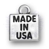 Made In USA Sign Charm