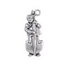 Man Playing Stand Up Bass 3D Charm