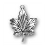3D Canada Maple Leaf Charm
