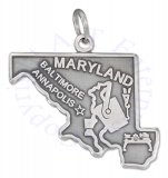 MARYLAND State Charm