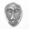 3D African Tribal Dancing Face Mask Charm