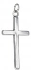Flat Simple Christian Religious Cross Charm