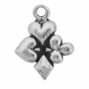 Mini Hearts Diamonds Spades Clubs Playing Card Suits Charm