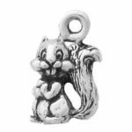 Mini Cute Cartoon Squirrel With Buck Teeth Charm