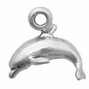 3D Mini Dolphin Jumping To Left Charm