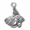Mini Goldfish Angelfish Charm