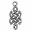 Mini Vertical Celtic Knot Charm