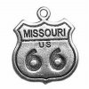 Missouri Route 66 Sign Charm