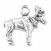 3D Small Detailed Moose With Antlers Charm