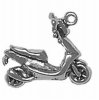 3D Ride On Moped Motor Scooter Charm