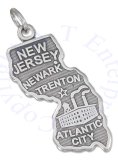 NEW JERSEY State Charm