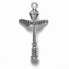 3D New Orleans Lamppost With Bourbon Street St Louis Street Sign Charm