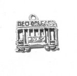 Sterling Silver New Orleans Street Car Charm