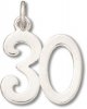 Number 30 Thirty Charm