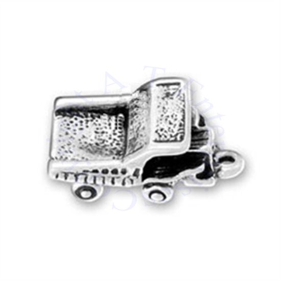 3D Off Highway Mining Earth Moving Heavy Duty Dump Truck Charm - Click Image to Close