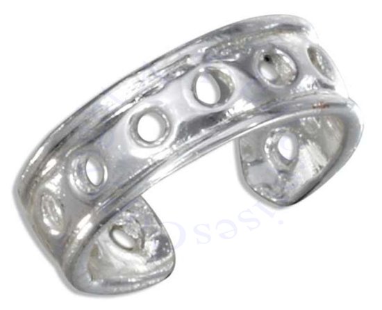 Circle Toe Ring - Click Image to Close
