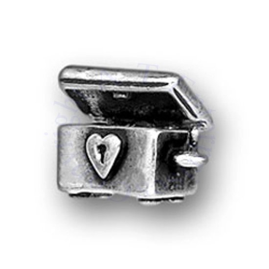 3D Openable Hope Chest Charm - Click Image to Close