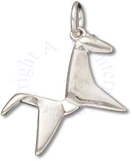 Japanese Origami Horse Charm - Click Image to Close