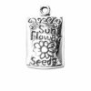 Packaged Sunflower Seeds Charm With Engraved Details