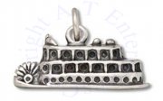 3D Colonial Steamboat Paddle Ferry Riverboat Charm