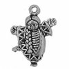 3D Native American Baby In Papoose Charm