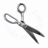 Partially Opened Scissors 3D Charm