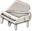 Baby Grand Piano With Open Lid Charm