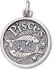 Pisces Fish Intuitive Zodiac Horoscope Symbol Charm