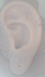 Left Or Right Nonpiercing 16 Gauge Mini Wire Band Upper Ear Cuff