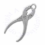 3D Pair Or Pliers Charm