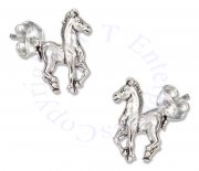 Prancing Horse Post Earrings