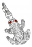 3D Red Eyed Frog Charm