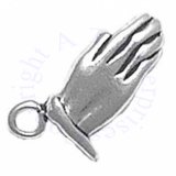 Religious Praying Hands 3D Charm