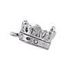 Royal Crown With Decorations On All Sides 3D Charm