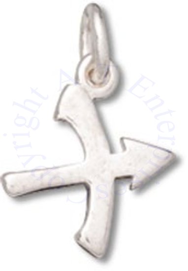 Small Sagittarius Zodiac Horoscope Symbol Charm - Click Image to Close