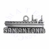 San Antonio River Cruise Boat Charm