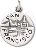 City Of San Francisco Golden Gate City Two Sided Charm