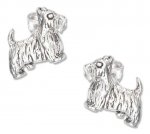 Scottish Terrier Post Earrings