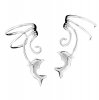 Left And Right Dolphins Ear Cuff Wrap Set