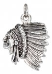 Indian Chief Headdress Charm