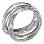 Unisex 6 Band Rolling Ring Or Russian Wedding Ring